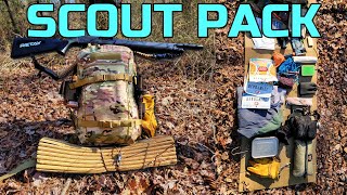 Winter Scouting Pack Loadout For 2472 Hours  28L Tasmanian Tiger Modular Tac Pack [upl. by Norrv]