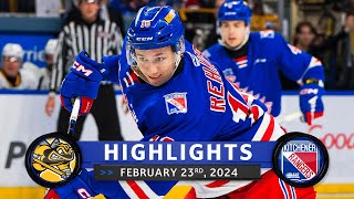 Game Highlights  Sting vs Rangers  Feb 23rd 2024 [upl. by Ansel60]