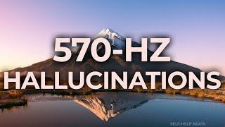 570Hz Music Therapy for Hallucinations  40Hz Binaural Beat  Healing Relaxing Calming [upl. by Anaehs]