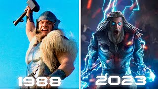 Evolution of Thor in Movies  Facts 19882023 [upl. by Etnomaj]