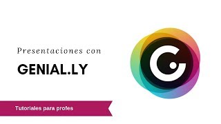 Tutorial de Genially para crear presentaciones [upl. by Emmey]