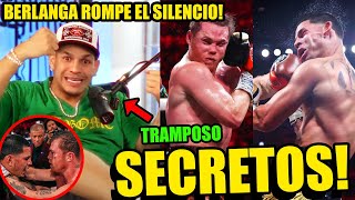 BERLANGA RELVELA los SECRETOS de su pelea contra CANELO ÁLVAREZ [upl. by Lajet]