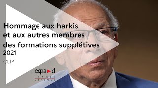 Clip hommage aux harkis et aux autres membres des formations supplétives 2021  ECPAD [upl. by Carce321]