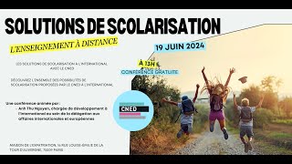 Les solutions de scolarisation à linternational avec le CNED [upl. by Ehrenberg]