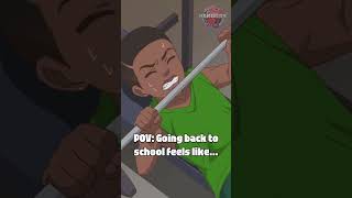 POV Going Back to School After the Weekend Trox BakuganShorts [upl. by Grounds82]