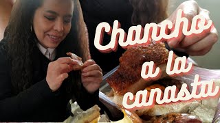 🐷🍖 STREET FOOD  Chancho a la canasta [upl. by Cliffes]