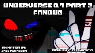 UNDERVERSE 07 PART 2 DUBBED Animation by Jakei [upl. by Ytinirt]