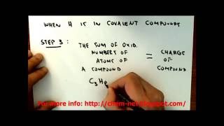 Finding oxidation numbers Example C3H8 [upl. by Tloh849]