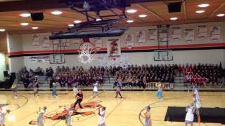 Clackamas High School dance team at GHS competition [upl. by Danuloff]