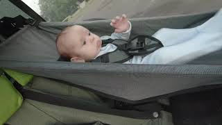 Whats a bike trailer like for the baby See for yourself [upl. by Donielle281]