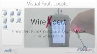 WireXpert 4500 Fiber Certifier Multimode Encircled Flux Tutorial [upl. by Cyd]