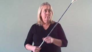 How To Twirl A Baton For Beginners  Baton Twirling Tricks and Tips  Thumb Throw Toss Twirl Planet [upl. by Akemet]