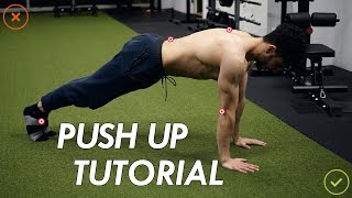 Push Up Liegestütz Tutorial  Deutsch [upl. by Nesyaj]