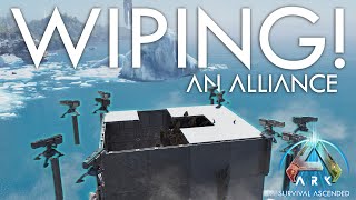 We Started Wiping The TEAMING Server Alliance Ark Survival Ascended PVP E10 [upl. by Greenwald]