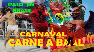 ESTO PASO en BRASIL en los CARNAVALES en RIO de JANEIRO [upl. by Wobniar]