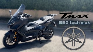 Test d’un Yamaha Tmax 560 Tech Max 2024 😁 [upl. by Yelekreb]