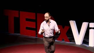 Why do we ask questions Michael quotVsaucequot Stevens at TEDxVienna [upl. by Yrome973]