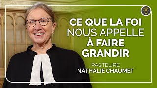 Foi et grandeur  Pasteure Nathalie Chaumet  6 octobre 2024 [upl. by Mccoy]