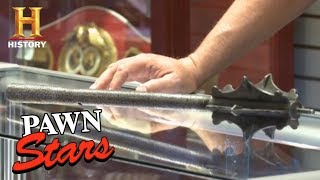 Pawn Stars Medieval Mace Season 9  History [upl. by Keelia]