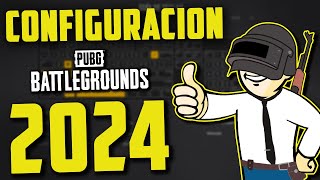 PUBG  Configuración personal 2024 [upl. by Elohcin]