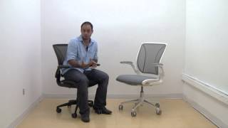 Humanscale Diffrient World Ergonomic Task Chair [upl. by Desireah]