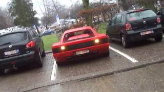 Ferrari TestaRossa Startup and LOUD acceleration 720p HD [upl. by Rosenkrantz388]