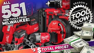 All 551 new tools launched by Milwaukee THIS YEAR and the price to buy them all [upl. by Rochester]