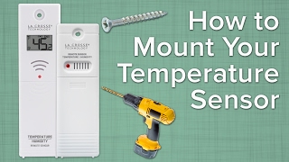 How To Mount Your Temperature Sensor [upl. by Eisdnil]