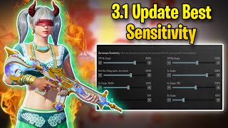 31 Update 😍 Best Sensitivity Setting For Sharp Aquos R2 🔥 R2 pubg Test 2024 [upl. by Nirehtak]