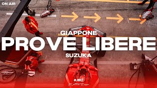 PROVE LIBERE 3 F1 GP DEL GIAPPONE JAPANGP LIVE PL3 ferrari leclerc sainz suzuka [upl. by Ahsienauq]