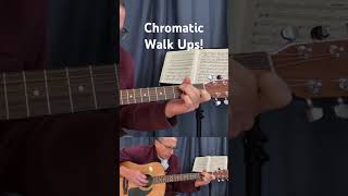 GCDG Chromatic Walk Ups guitar guitarlesson acousticguitar [upl. by Paget]