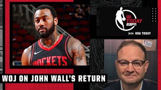 Adrian Wojnarowski gives the latest on John Walls potential return to the Rockets  NBA Today [upl. by Aible]