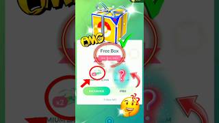 Finally 🎉Free Box 📦 pokemon go pokemon soparstart shorts [upl. by Ihcas]