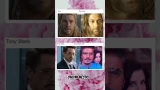 Tony Stark vs Thor short memes funnypicture viralsong trending funnymemes [upl. by Nrehtak]