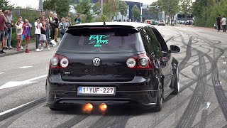 Tuner Cars Leaving Car Meet Pandem R32 800HP TopSecret Supra 1000HP RS6 800HP 370Z Twin Turbo [upl. by Bonnes321]