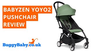 BABYZEN YOYO2 Pushchair Review  BuggyBaby Reviews [upl. by Noxin]