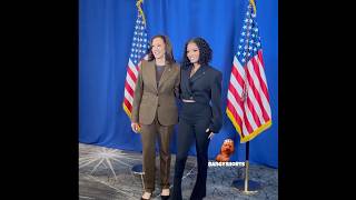 Halle Bailey amp Kamala Harris ♥️ [upl. by Ardnaet]