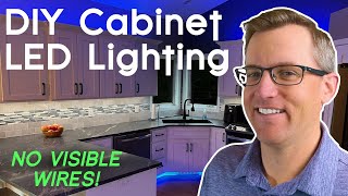 Ultimate Guide to DIY Cabinet LED lights  full install [upl. by Nelan496]