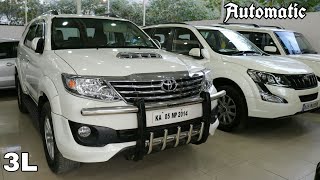 3SUVMUV Buy Used Cars Second Hand Bangalore Toyota FortunerMahindra XUV 500ScorpioTharDuster [upl. by Cass817]