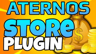 ATERNOS  XCONOMY TUTORIAL  Get shops in Aternos [upl. by Llerrot]