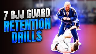 7 BJJ Guard Retention Drills  Indiana Brazilian JiuJitsu Academy [upl. by Zetneuq758]