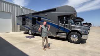 SOLD 2021 Renegade Valencia 35MB Walk though with Test Drive by Performance Motorcoaches [upl. by Eelarac]