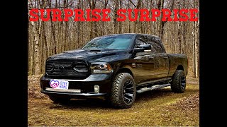 Ram 1500 Build Continues Can I fit 33 inch tires on stock suspension [upl. by Moersch]