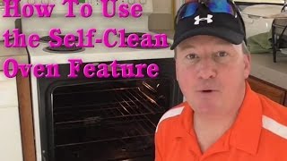 How To SelfClean Your Oven or Stove [upl. by Shantee870]