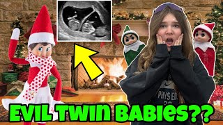 My Elf On The Shelf Is Pregnant With Evil Twins Rewind [upl. by Dib58]