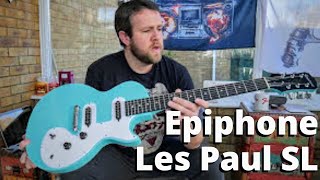 Epiphone Les Paul SL Review Demo [upl. by Zosima992]