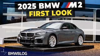 2025 BMW M2 in Grigio Telesto  First Look [upl. by Crow]