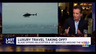 Blade CEO Rob Wiesenthal on CNBC’s Last Call about hybrid work travel trends after Q2 earnings [upl. by Kelley]