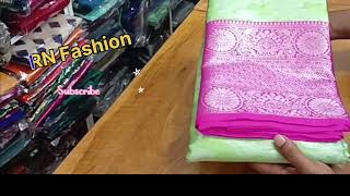 🙏RN FASHION🙏Tissue Sarees ❤️😍Diwali offer [upl. by Hawkins421]