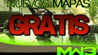 NUEVOS Mapas GRATIS  Modern Warfare 3  Walkthrough Erosion y Aground  FACE OFF [upl. by Mahala]